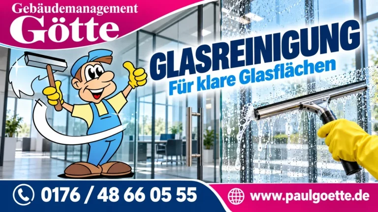 Glasreinigung – Gebäudemanagement Götte